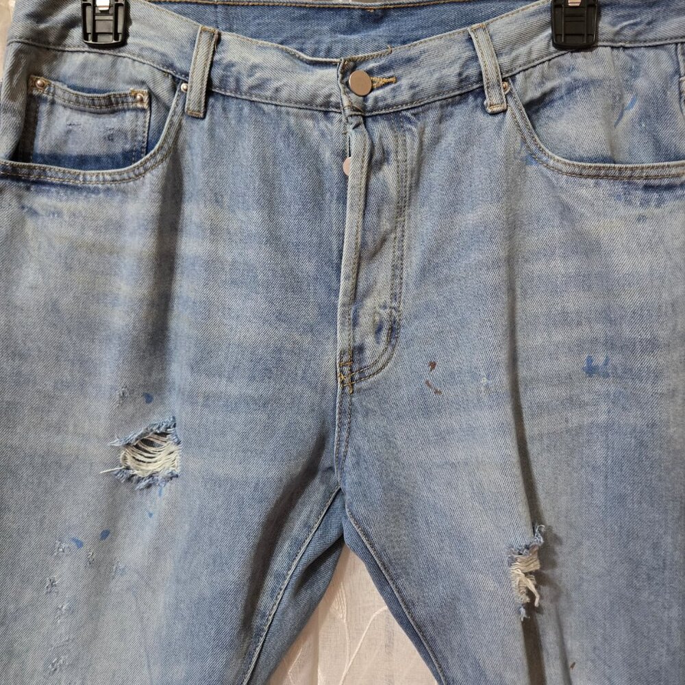 MNML men's button fly jeans